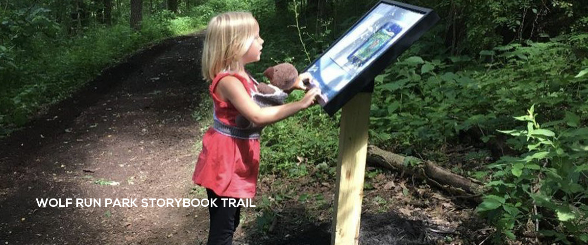 New Storybook Trail at Wolf Run Park in Mount Vernon, OH